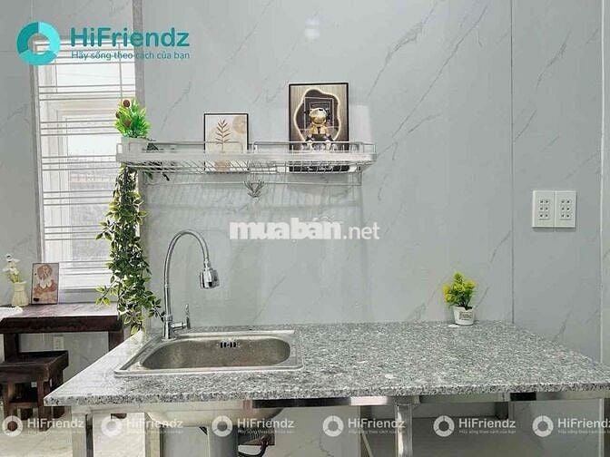 cho thuê studio full nội thất giá rẻ ngay lê văn chí, hoàng diệu 2 TD