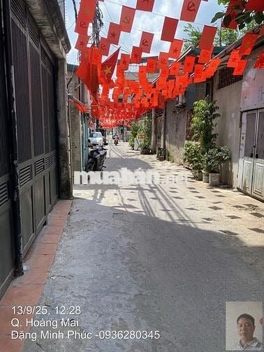 Bán nhà Tam Trinh, Yên Sở 30m2, 5 tầng, sdcc, ô tô đỗ 15m