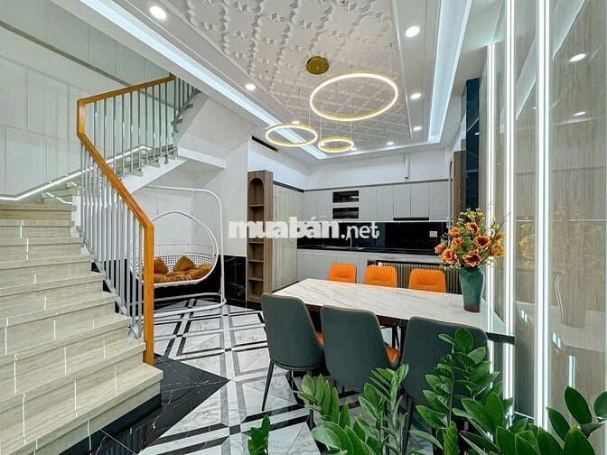 VIP Nhà Phố 3 Tầng Trần Văn Khánh Q7 – 5 Phút Tới Nguyễn Huệ – 6,8 Tỷ