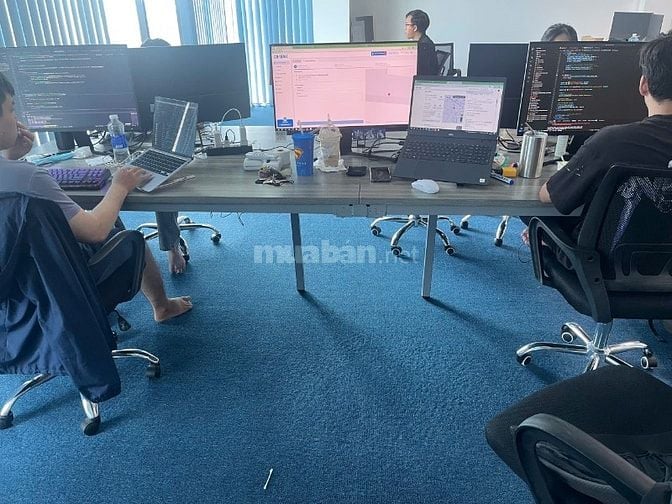 Cần thanh lý 8 bàn làm việc + 1 bàn họp