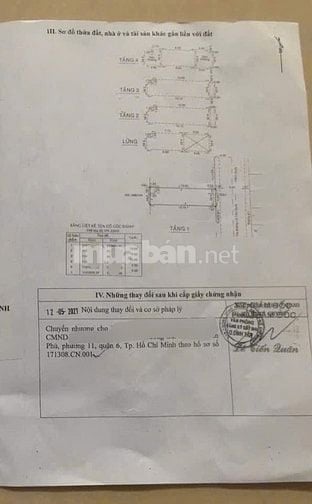 Nhà dt 63m2 đúc thật 5 tầng 5pn hẻm 8m Lê Văn Quới, Q.Bình Tân