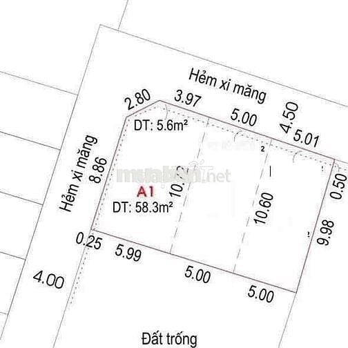 BÁN ĐẤT 2 MẶT TIỀN ĐƯỜNG SỐ 24, LINH ĐÔNG, THỦ ĐỨC – DT 63.3M² – GIÁ 4