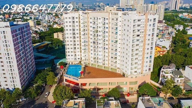 Bán gấp căn hộ chung cư Blue Sky Tower tại A4, Bình Trưng Đông, Quận