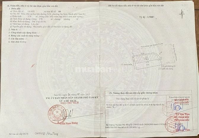 Chính Chủ Cần Bán Căn Nhà Tại 64, Đỗ Thế Chấp, Phường Hương Trà, Đà