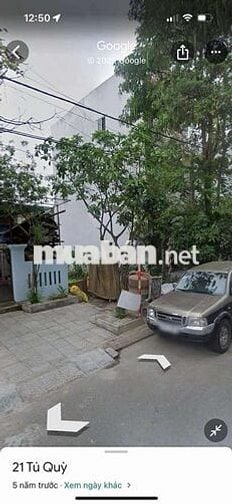 Bán đất đường Tú Quý dg 7.5m p Hoà An 3.9x nhỏ
