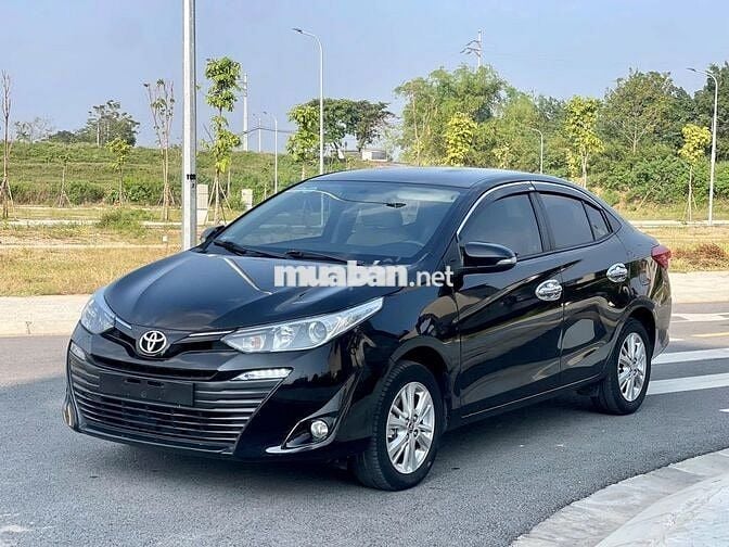 Toyota Vios 2019 1.5G đen đẹp full option