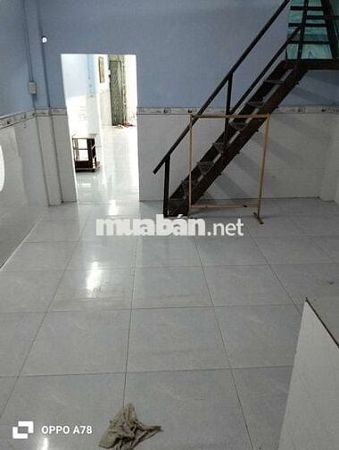 Nhà nguyên căn cho thuê dt 4❌16 trệt 1 lầu đúc 2pn 2wc hẻm cụt 6m hl2
