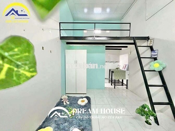 DUPLEX MỚI KENG, GÁC CAO, PHÒNG RỘNG CÁCH ĐH CÔNG THƯƠNG 5 PHÚT ĐI XE