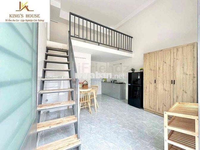 PHÒNG CÓ GÁC FULL NỘI THẤT SÁT KÝ TÚC XÁ KHU B - LÀNG ĐẠI HOC GO DĨ AN