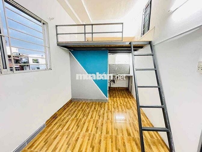 TRỐNG SẴN PHÒNG CÓ GÁC,CỬA SỔ TRỜI THOÁNG MÁT,TỦ ĐỒ 3TR9 PHAN VĂN TRỊ