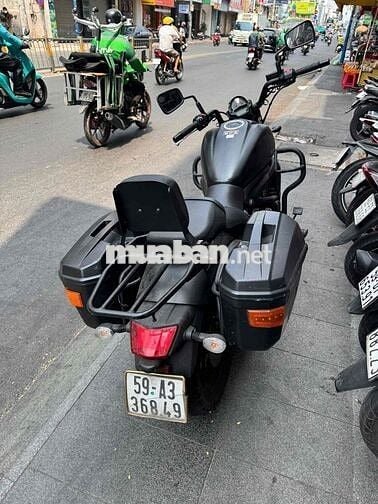 Kawasaki VUCAN 650 đen nhám biển số TP