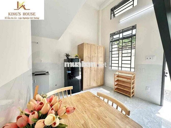 PHÒNG CÓ GÁC FULL NỘI THẤT SÁT KÝ TÚC XÁ KHU B - LÀNG ĐẠI HOC GO DĨ AN