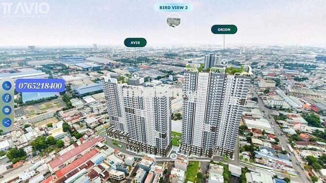 Giỏ hàng căn 1PN+ tháp ORION chiết khấu 80 triệu - dối diện VINCOM