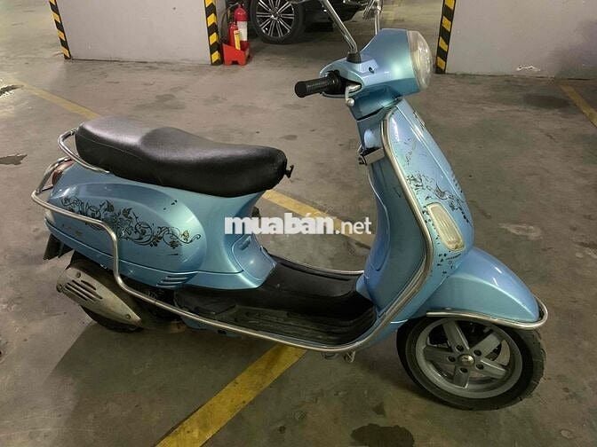 Vecpa LX125 xanh dương, biển Hà Nội