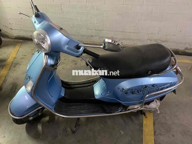 Vecpa LX125 xanh dương, biển Hà Nội