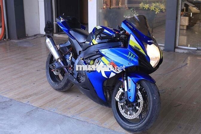 Suzuki GSX-600r Xanh Dương 2012