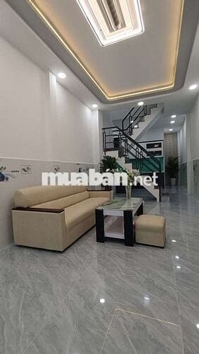 NHÀ MỚI TÂN PHÚ 3PN ĐỐI DIỆN ĐH CÔNG THƯƠNG HXH GIÁ 4,45TỶ TL