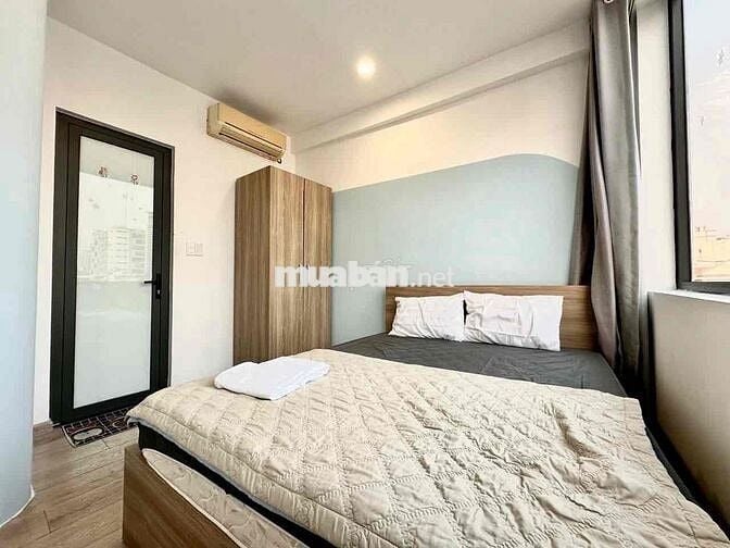 CĂN HỘ STU TÁCH BẾP BAN CÔNG FULL NỘI THẤT GIÁ RẺ TẠI NGÃ TƯ BẢY HIỀN