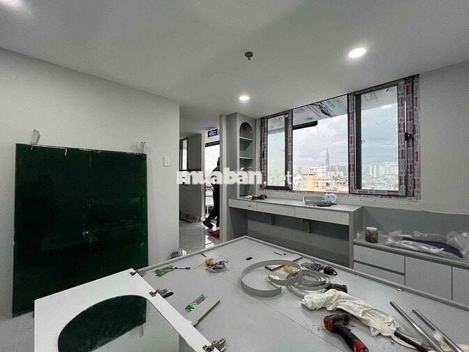 CĂN HỘ MỚI 100% FULL NỘI THẤT TÁCH BẾP NẰM NGAY CHỢ BÀ CHIỄU