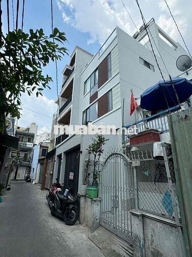 BĐS DÒNG TIỀN KÉP- 14P STUDIO KHOÁN 90Tr- 92m2 NỞ HẬU ĐÚC 4 TẦNG- BT