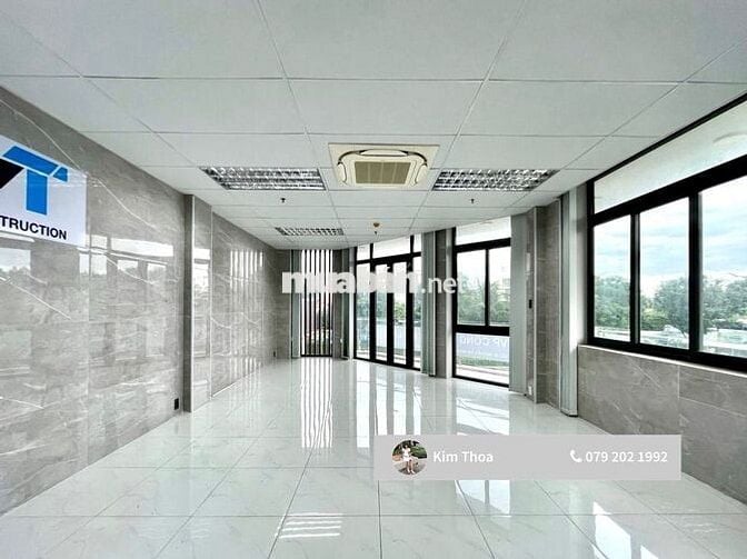Văn phòng 50m2 Vạn Phúc, máy lạnh, hầm xe có bảo vệ, xuất VAT. Chỉ 9tr