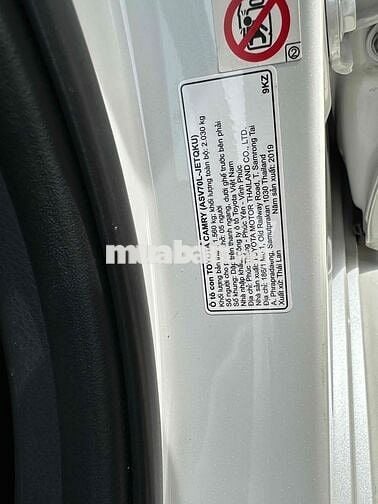 Toyota Camry 2019 2.5Q -xe Hãng BH 1 năm đẹp