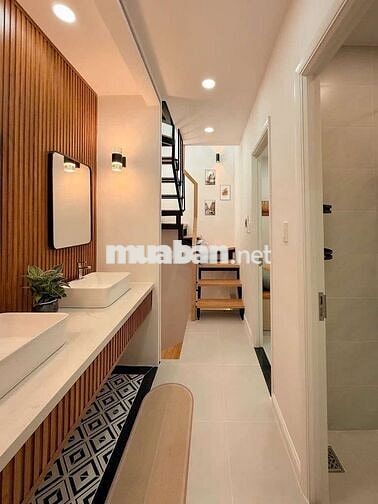 NHÀ  51M 2- 1 TRỆT 1 LẦU – 4PN, 4WC – HẺM GẦN MẶT TIỀN