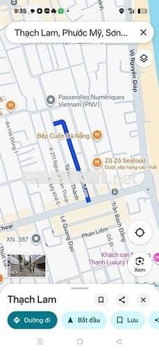 Đất mặt tiền thạch lam gần cầu rồng, biển
