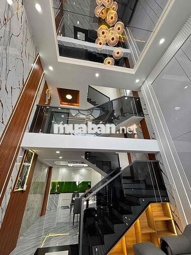 Nhà 3 tầng,Thuận An- 58m2, Hẻm xe Hơi,sổ hồng riêng, chỉ 4 tỷ x
