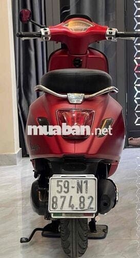 Piaggio Vespa Sprint 2015 đỏ nhám . BSTP Chính Chủ