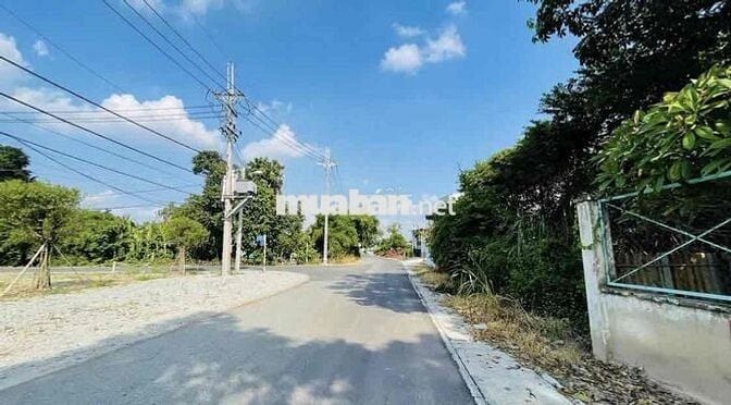 BÁN GẤP LÔ ĐẤT MẶT TIỀN VÕ THỊ LỢI , CỦ CHI , SHR BAO CÔNG CHỨNG