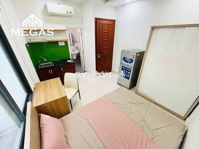 PHÒNG TRỌ CỬA SỔ TRỜI, NỘI THẤt ĐẦY ĐỦ - NGAY CHỢ BÀ CHIỂU