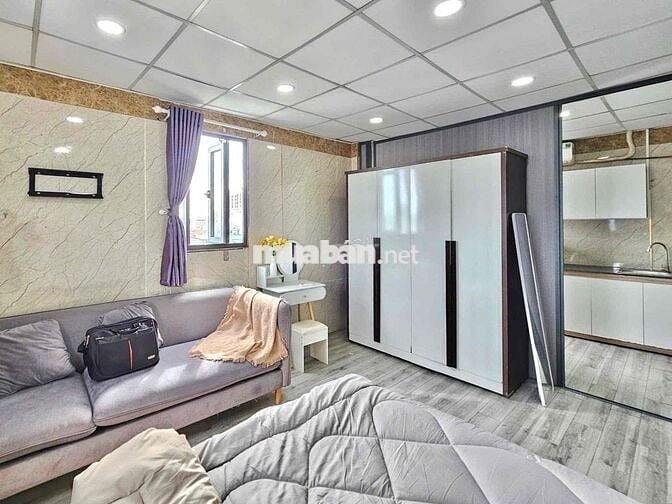 TRỐNG SẴN 1 PHÒNG NGỦ 40M2 NGAY CHỢ BÀ CHIỂU - NGÃ TƯ HÀNG XANH