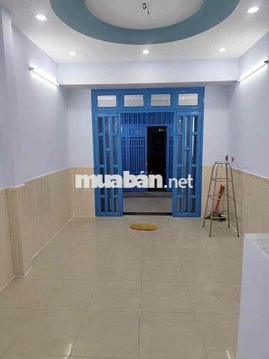 Nhà(4x16m) Khu Gò Xoài 2Lầu+ST 4PN 5VS hẻm oto thông
