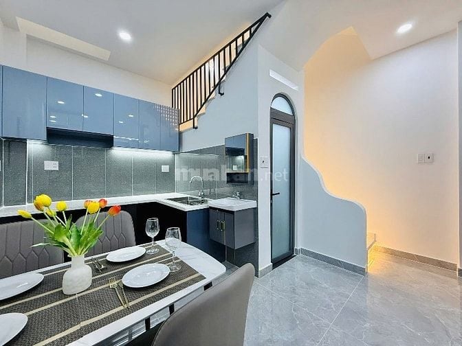 Nhà phố mới 100%, 4.5x9 đúc 3 tầng, phạm văn chiêu, gò vấp, tphcm