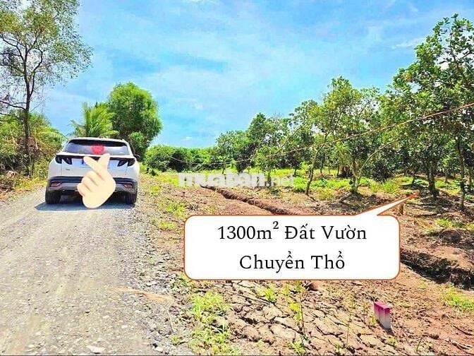 1300m2 đất vườn Chuyển Thổ View Kênh cực đẹp, 1.3 tỷ