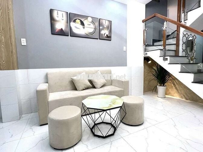 NHÀ MỚI THIẾT KẾ SANG. ĐÚC 1 LẦU 3,5 ×9 HUỲNH VĂN NGHỆ. P12. Q. GÒ VẤP