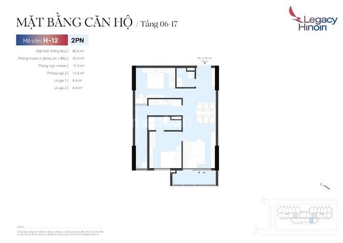 Legacy Hinoiri – Nơi hạ tầng kết nối, thiết kế nâng tầm cuộc sống