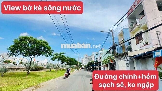 BÁN NHÀ 5X7 CẤP 4 HƠI CŨ TIỆN XÂY MỚI KẾ CẦU KÊNH NGANG SỐ 1 SHR K QH