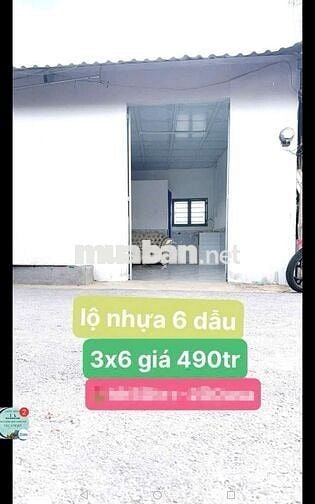 NHÀ HẺM XE TẢI 6M 18M2 CẤP 4 MỚI XÂY HẺM 6 DẪU GẦN VỊT QUAY HÙNG TRANG