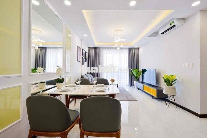 Cho thuê căn hộ đẹp 2PN+1. 2WC đầy đủ nội thất Orchard Garden