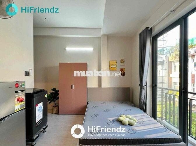 SIÊU PHẨM STUDIO BAN CÔNG MÁY GIẶT RIÊNG CHỈ TÍNH ĐIỆN Ở NGÃ TƯ 4 XÃ
