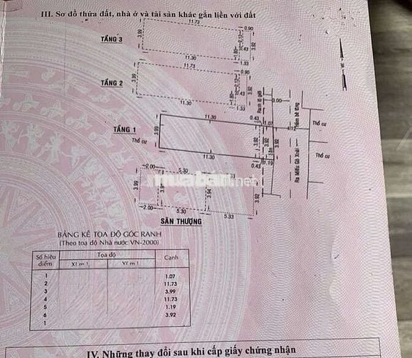 BÁN NHÀ 4 TẦNG MIẾU GÒ XOÀI 52M2 HXH THÔNG GIÁ 5,75TỶ TL
