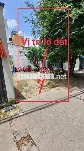 Cần bán gấp lô đất PTTN .Q12. DT 5 x 14,5 hẻm xe hơi thông .thồ cư.