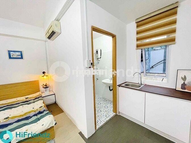 STUDIO FULL NỘI THẤT MÁY GIẶT RIÊNG - GẦN SÂN BAY