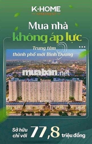 Căn hộ 926tr 1pn chỉ còn vài suất mua noxh tại k home tại TPM BD,TPHCM