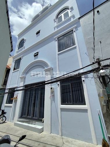 NHÀ MỚI HẺM BA GÁC CHẠY TỚI NHÀ 487/47C/12B Võ Thị Nhờ Q7