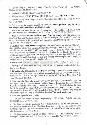 BĐS Phường Hiệp An, TP Thủ Dầu Một, Bình Dương (phường Phú An, TP.HCM)