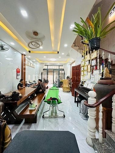 ⭐️Nhà DT:5,7x17m; đẹp Cao cấp hẻm xe hơi 1 trục Đường Số 8, P11