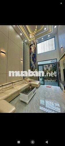 Chín Chủ Cho Thuê Nhà Mới Full Nội Thất 4x18 1lửng 2Lầu 4pn 5wc
